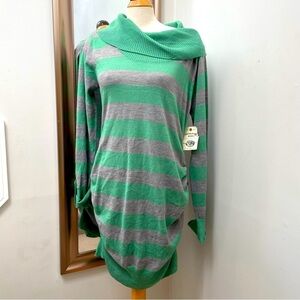 Vintage old stock Sears Canyon River Blues sweater dress.